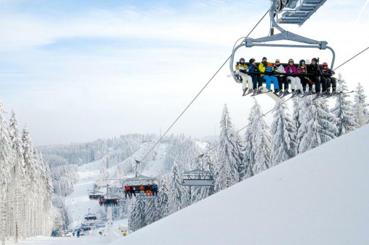 Apartmán Wohlfuehloase Am Bikepark Und Skigebiet, 2 Schlafzimmer, Abschliessbarer Fahrradkeller Winterberg Exteriér fotografie